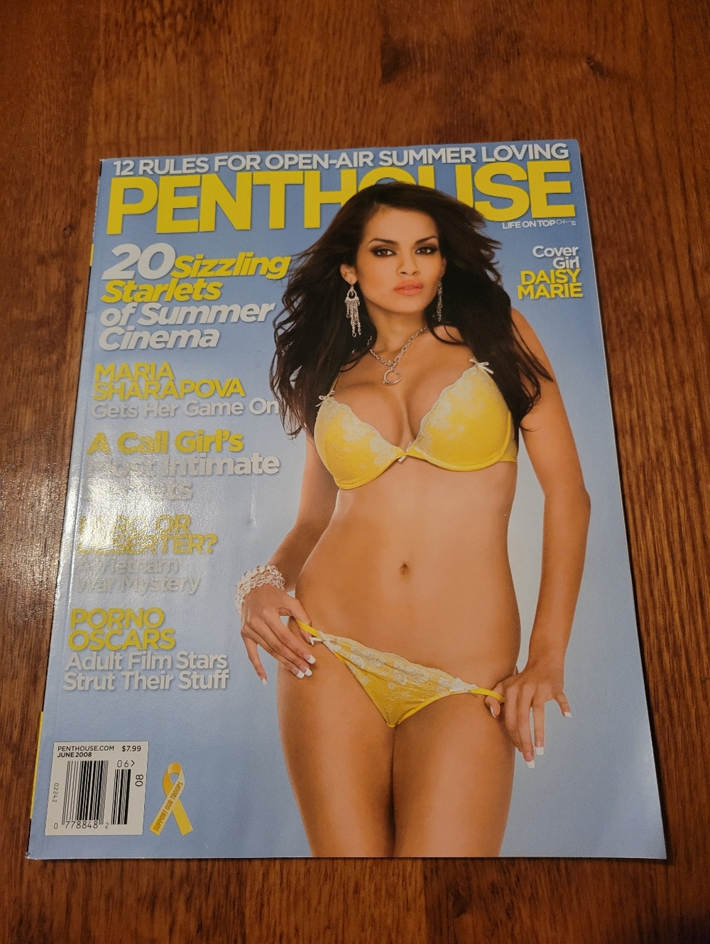 Penthouse Magazine June 2008 Collector's Edition Adult Lifestyle